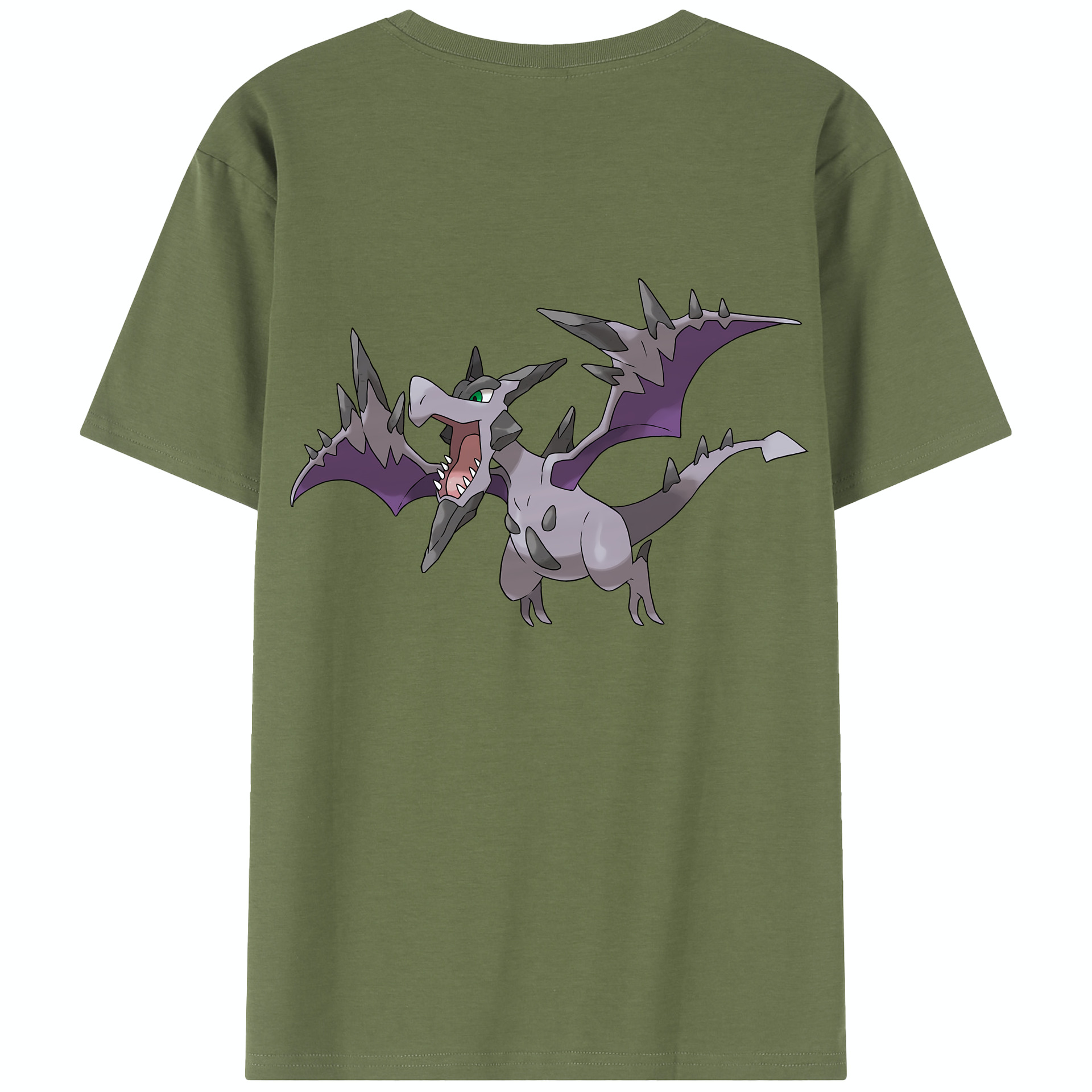 （画像用） ポケットモンスター Pokémon 綿100％半袖Tシャツ（背面プリント）